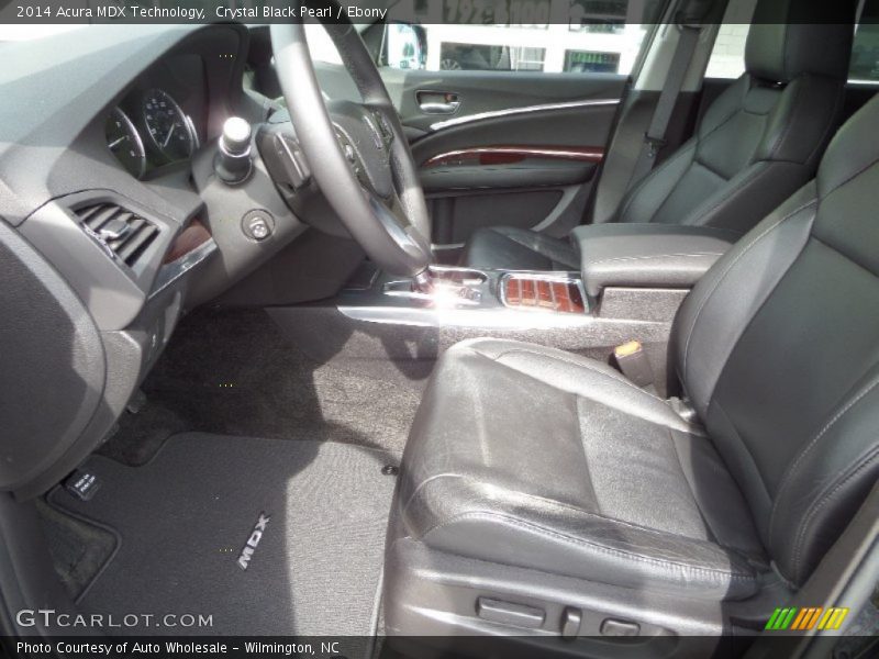 Crystal Black Pearl / Ebony 2014 Acura MDX Technology