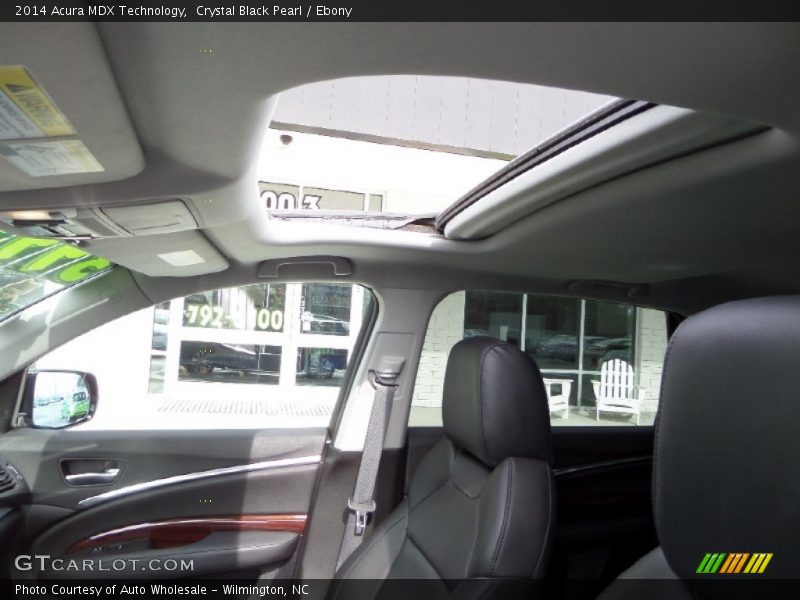 Crystal Black Pearl / Ebony 2014 Acura MDX Technology