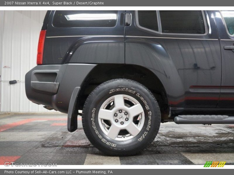 Super Black / Desert/Graphite 2007 Nissan Xterra X 4x4