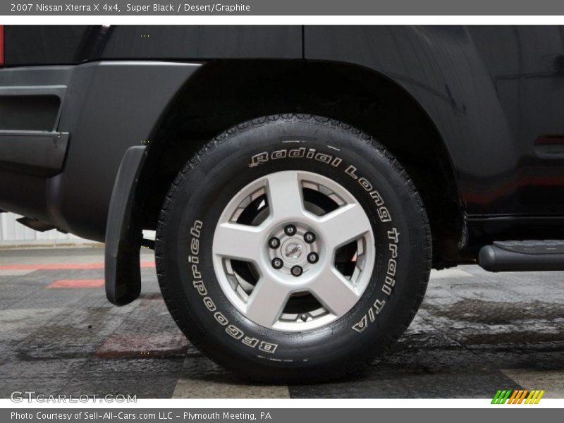 Super Black / Desert/Graphite 2007 Nissan Xterra X 4x4