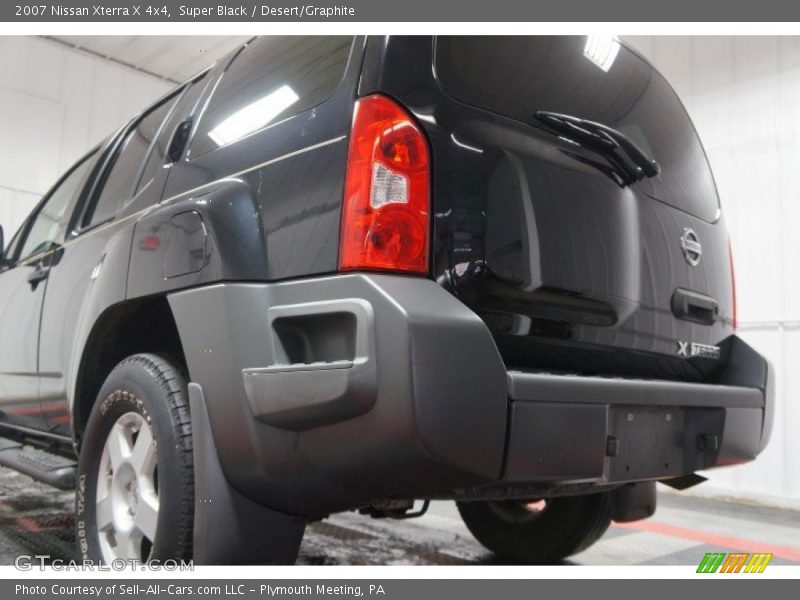 Super Black / Desert/Graphite 2007 Nissan Xterra X 4x4
