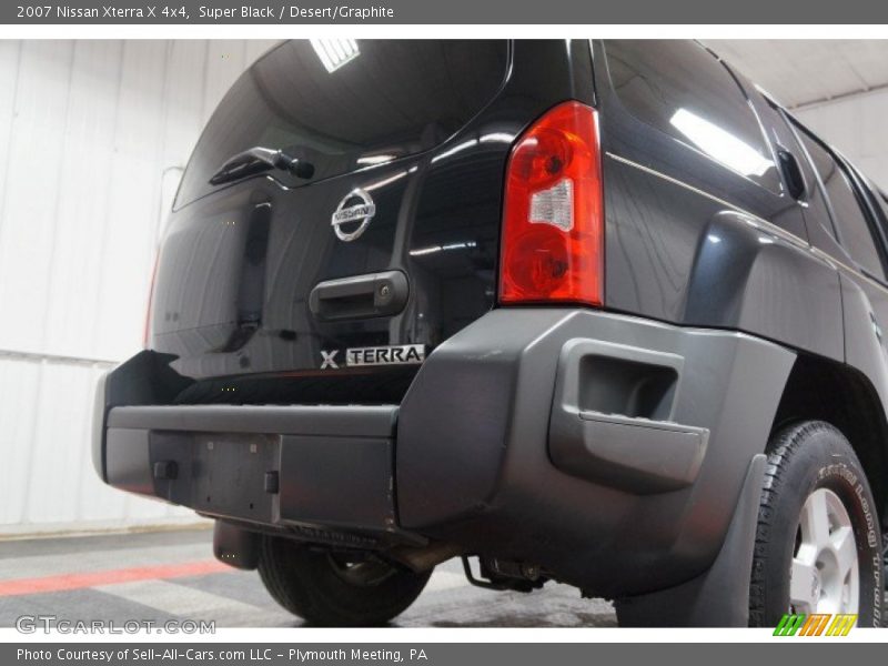 Super Black / Desert/Graphite 2007 Nissan Xterra X 4x4