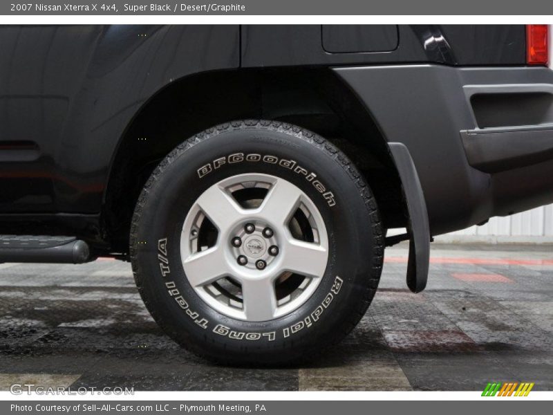 Super Black / Desert/Graphite 2007 Nissan Xterra X 4x4