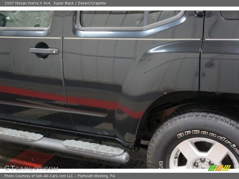 Super Black / Desert/Graphite 2007 Nissan Xterra X 4x4