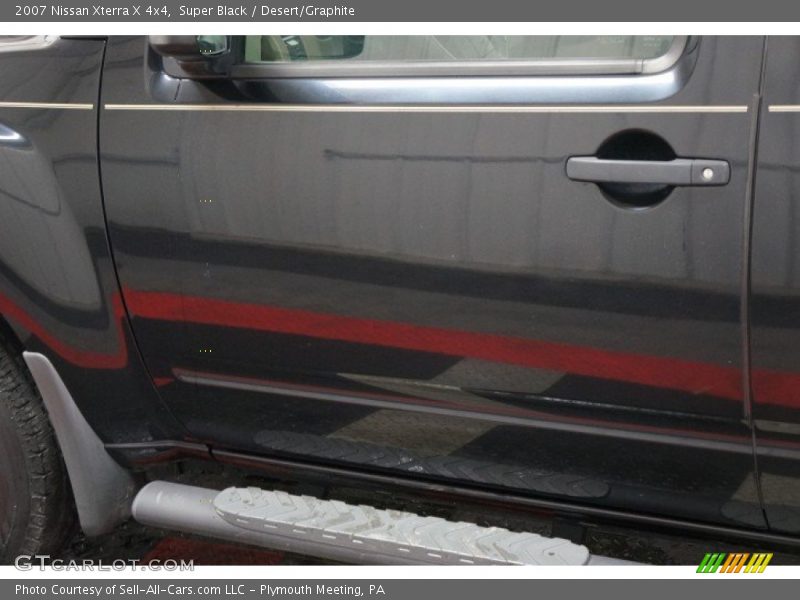 Super Black / Desert/Graphite 2007 Nissan Xterra X 4x4