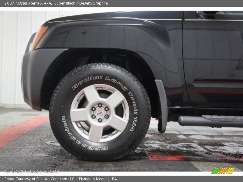 Super Black / Desert/Graphite 2007 Nissan Xterra X 4x4