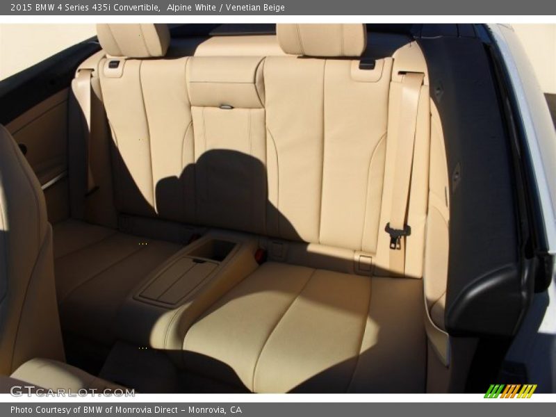 Alpine White / Venetian Beige 2015 BMW 4 Series 435i Convertible