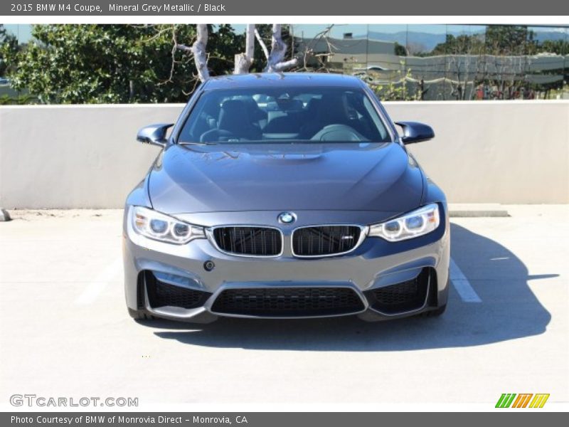 Mineral Grey Metallic / Black 2015 BMW M4 Coupe