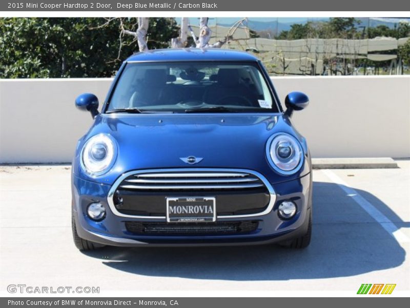 Deep Blue Metallic / Carbon Black 2015 Mini Cooper Hardtop 2 Door