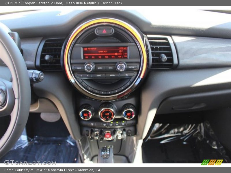 Deep Blue Metallic / Carbon Black 2015 Mini Cooper Hardtop 2 Door