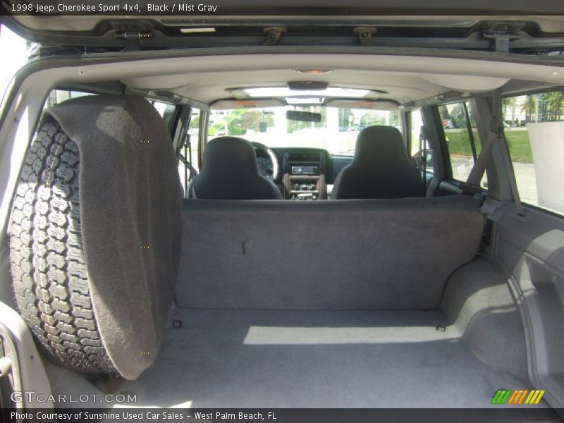Black / Mist Gray 1998 Jeep Cherokee Sport 4x4