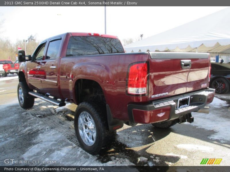 Sonoma Red Metallic / Ebony 2013 GMC Sierra 2500HD Denali Crew Cab 4x4