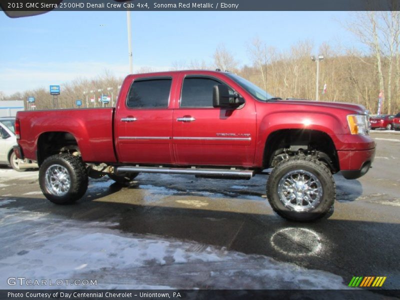 Sonoma Red Metallic / Ebony 2013 GMC Sierra 2500HD Denali Crew Cab 4x4