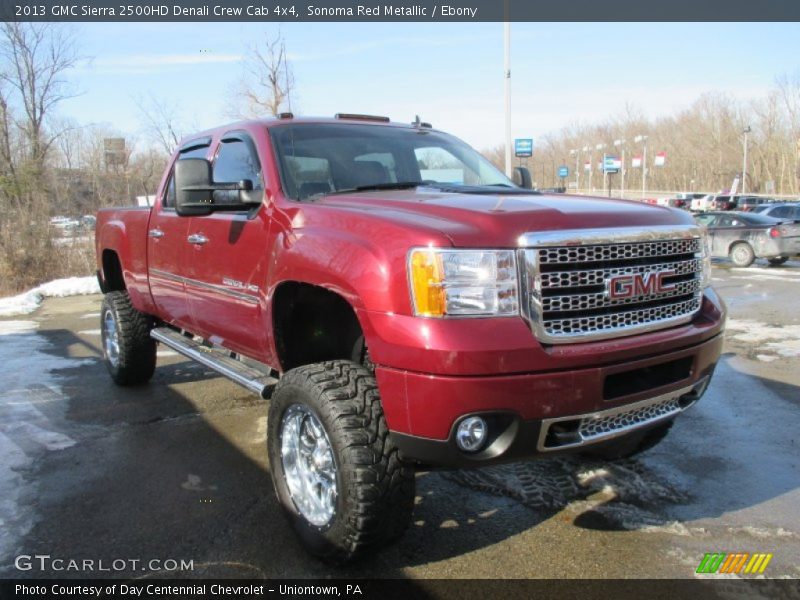 Sonoma Red Metallic / Ebony 2013 GMC Sierra 2500HD Denali Crew Cab 4x4