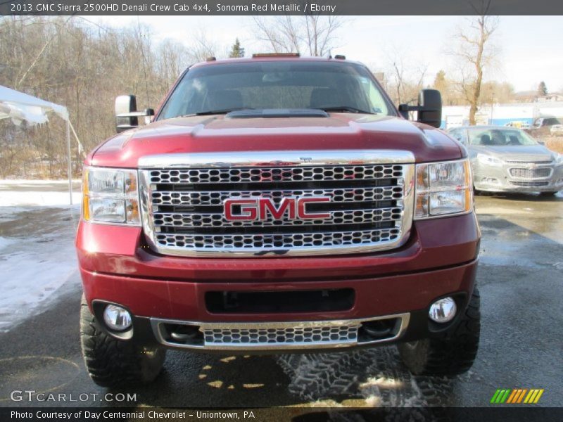 Sonoma Red Metallic / Ebony 2013 GMC Sierra 2500HD Denali Crew Cab 4x4