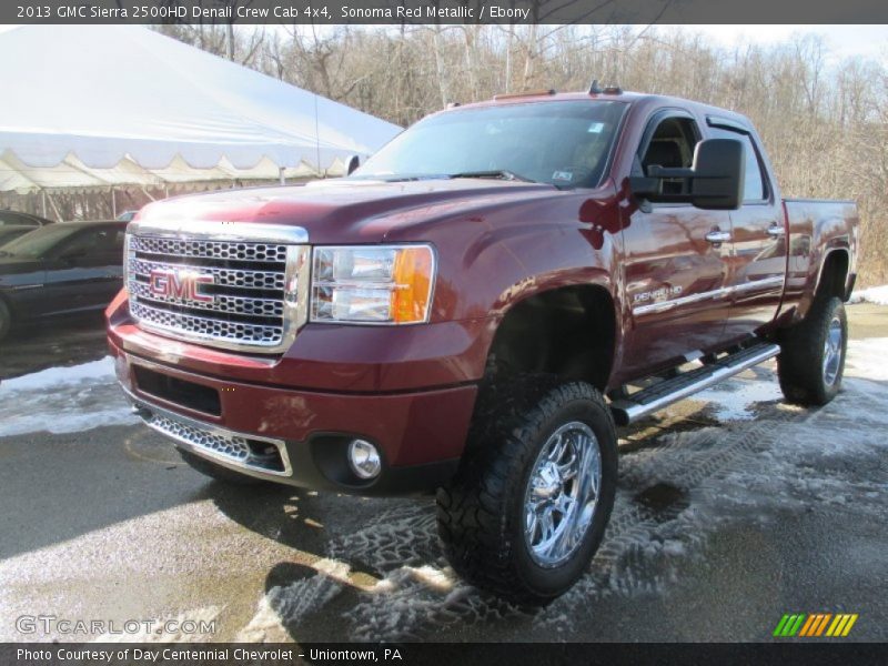 Sonoma Red Metallic / Ebony 2013 GMC Sierra 2500HD Denali Crew Cab 4x4