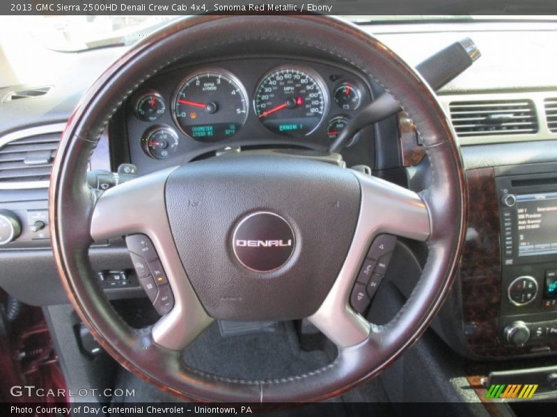 Sonoma Red Metallic / Ebony 2013 GMC Sierra 2500HD Denali Crew Cab 4x4