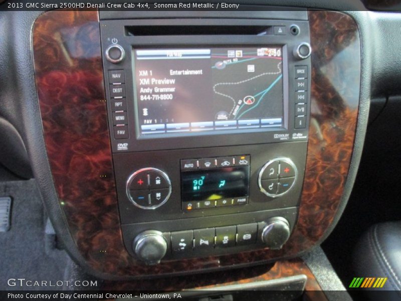 Sonoma Red Metallic / Ebony 2013 GMC Sierra 2500HD Denali Crew Cab 4x4