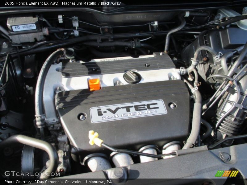  2005 Element EX AWD Engine - 2.4 Liter DOHC 16-Valve 4 Cylinder