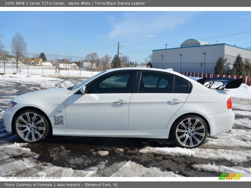Alpine White / Terra/Black Dakota Leather 2006 BMW 3 Series 325xi Sedan