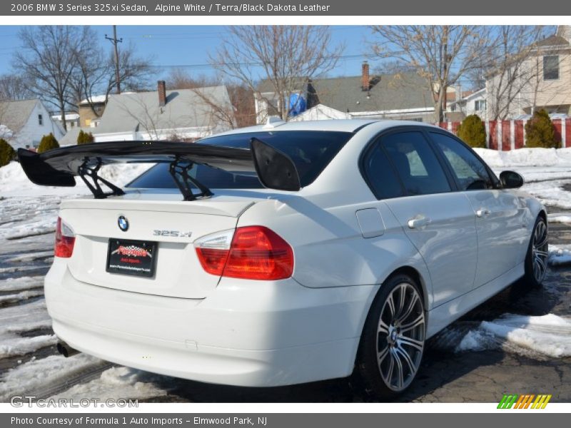 Alpine White / Terra/Black Dakota Leather 2006 BMW 3 Series 325xi Sedan