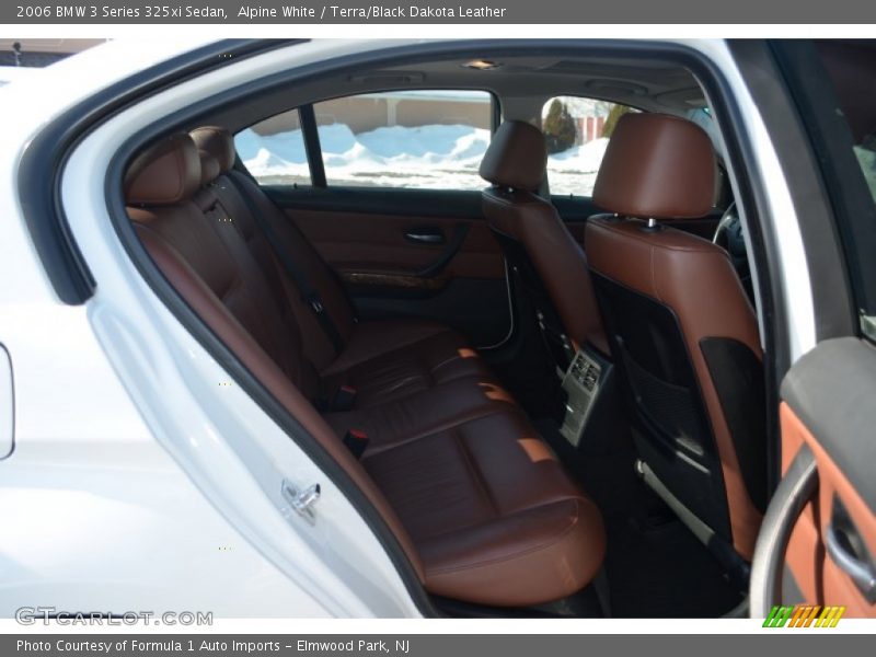 Rear Seat of 2006 3 Series 325xi Sedan