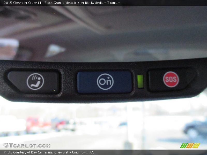 Black Granite Metallic / Jet Black/Medium Titanium 2015 Chevrolet Cruze LT
