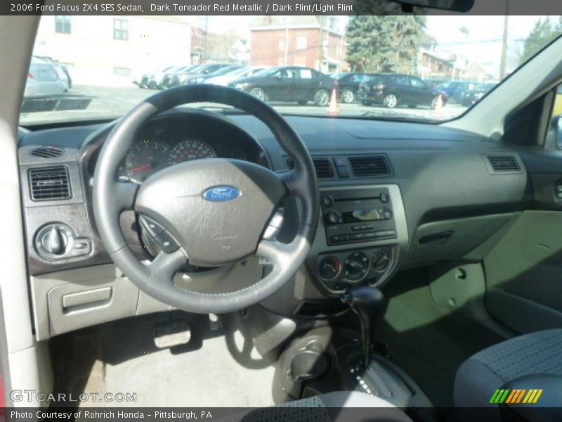 Dark Toreador Red Metallic / Dark Flint/Light Flint 2006 Ford Focus ZX4 SES Sedan