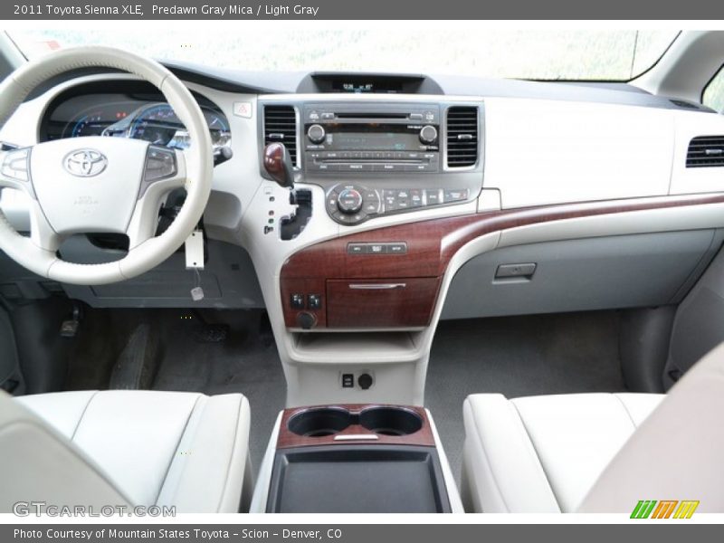 Predawn Gray Mica / Light Gray 2011 Toyota Sienna XLE
