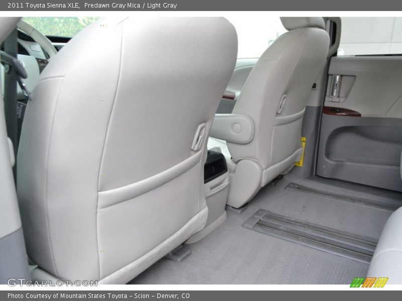 Predawn Gray Mica / Light Gray 2011 Toyota Sienna XLE