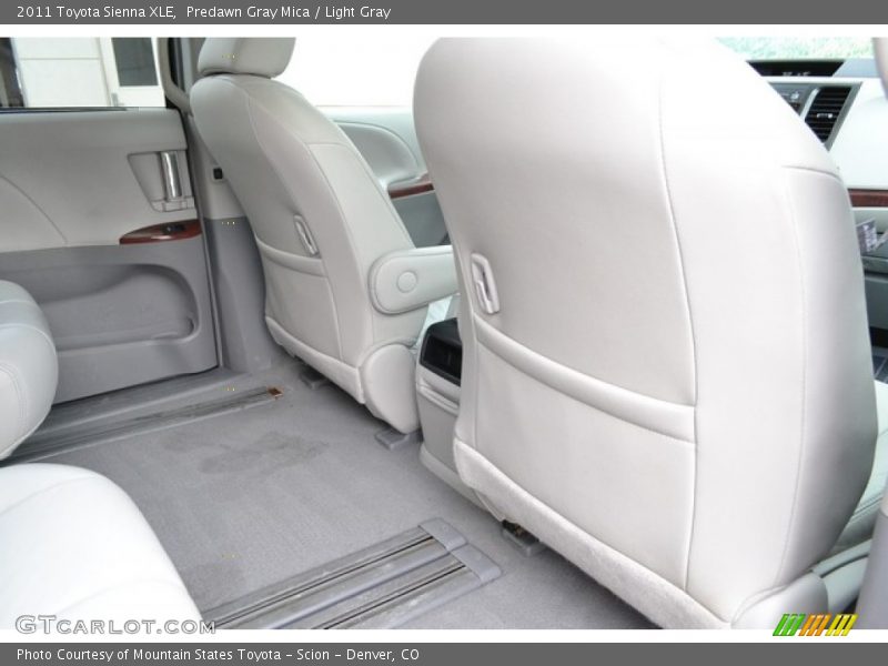 Predawn Gray Mica / Light Gray 2011 Toyota Sienna XLE