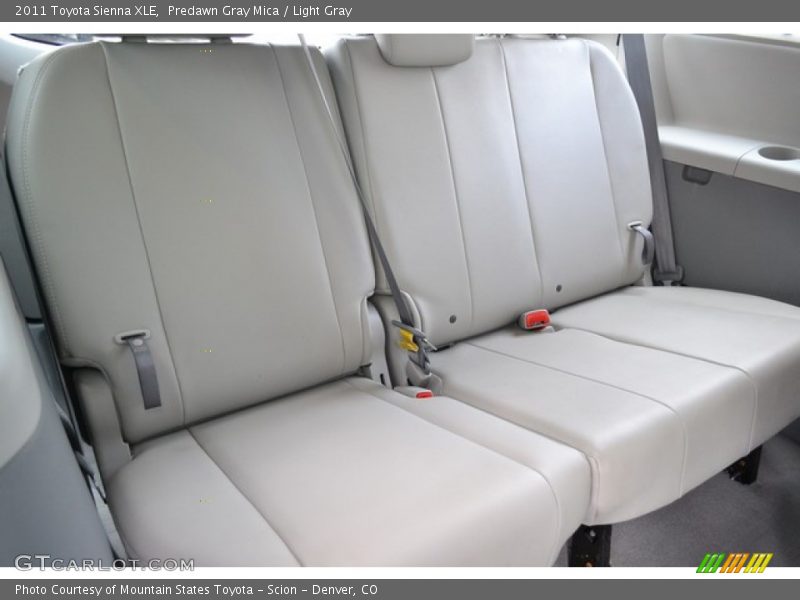Predawn Gray Mica / Light Gray 2011 Toyota Sienna XLE