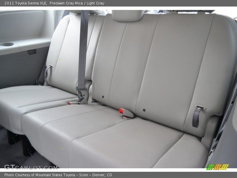 Predawn Gray Mica / Light Gray 2011 Toyota Sienna XLE