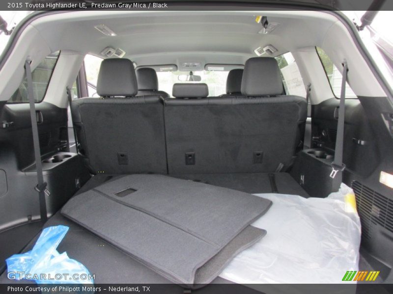 Predawn Gray Mica / Black 2015 Toyota Highlander LE