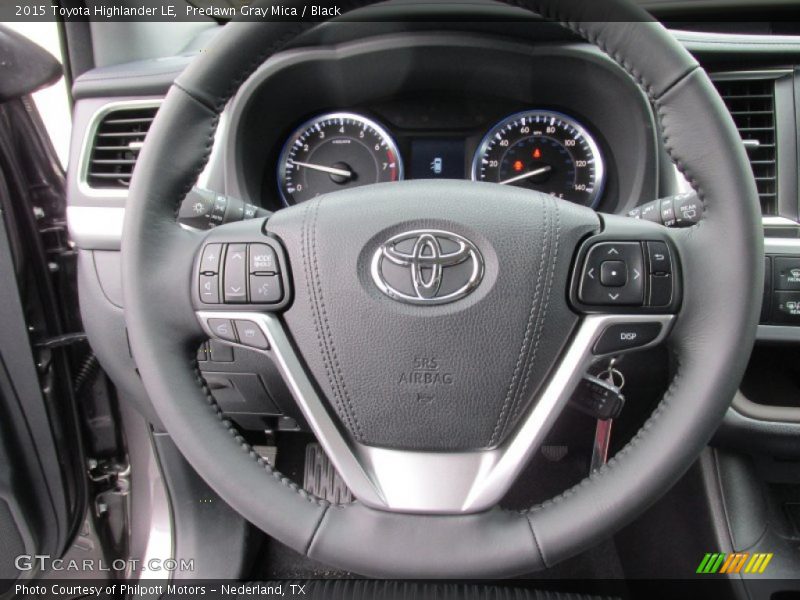  2015 Highlander LE Steering Wheel