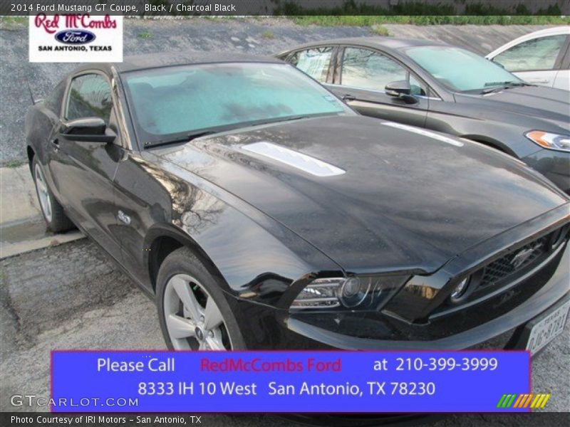 Black / Charcoal Black 2014 Ford Mustang GT Coupe