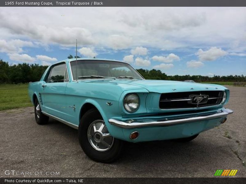  1965 Mustang Coupe Tropical Turquoise