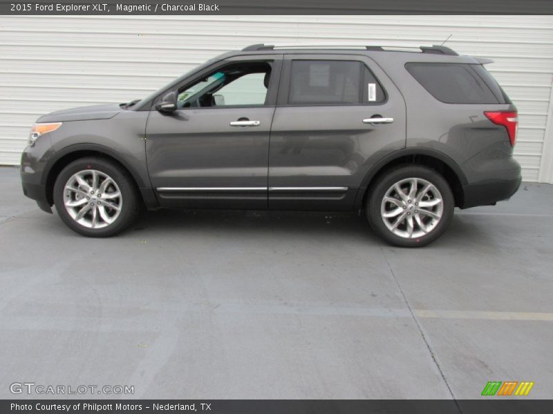 Magnetic / Charcoal Black 2015 Ford Explorer XLT