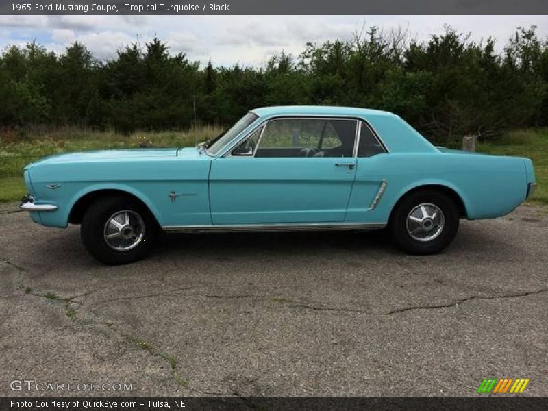  1965 Mustang Coupe Tropical Turquoise