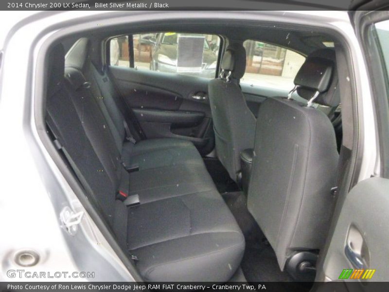 Billet Silver Metallic / Black 2014 Chrysler 200 LX Sedan