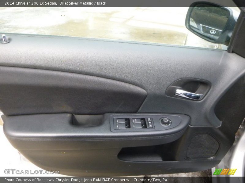 Billet Silver Metallic / Black 2014 Chrysler 200 LX Sedan