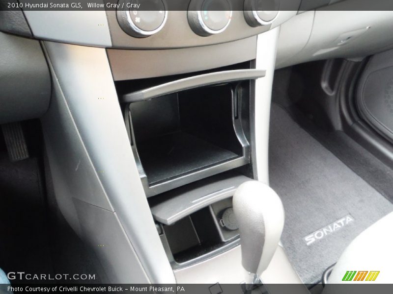 Willow Gray / Gray 2010 Hyundai Sonata GLS