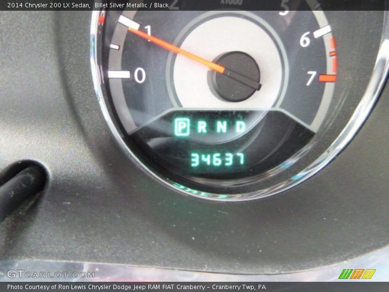 Billet Silver Metallic / Black 2014 Chrysler 200 LX Sedan