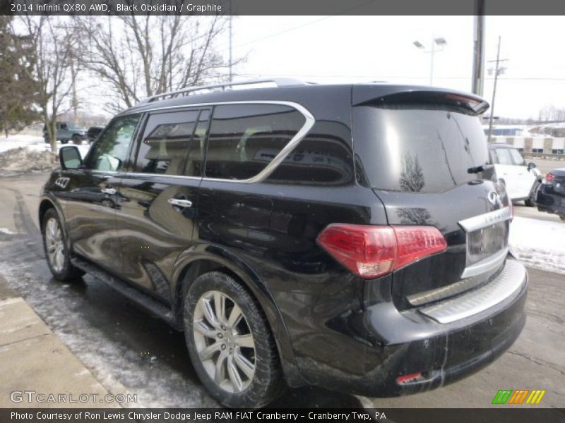 Black Obsidian / Graphite 2014 Infiniti QX80 AWD