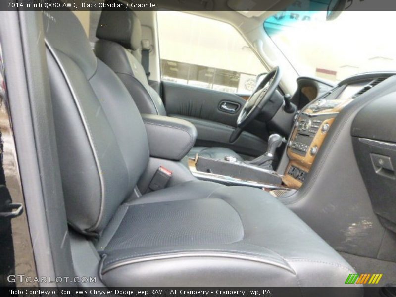 Black Obsidian / Graphite 2014 Infiniti QX80 AWD