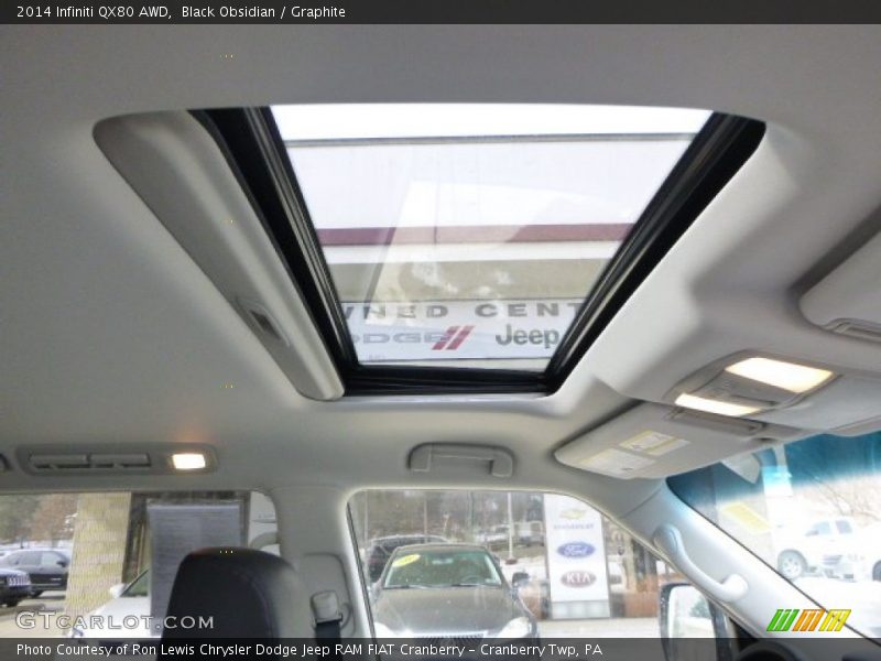 Black Obsidian / Graphite 2014 Infiniti QX80 AWD