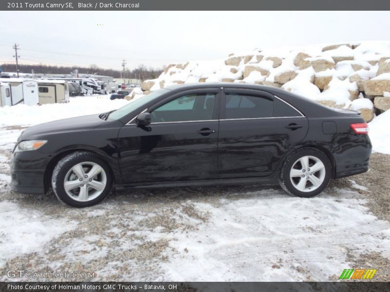 Black / Dark Charcoal 2011 Toyota Camry SE