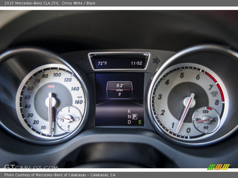 Cirrus White / Black 2015 Mercedes-Benz CLA 250