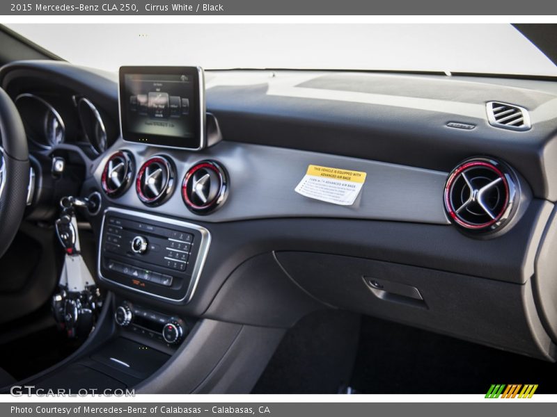Cirrus White / Black 2015 Mercedes-Benz CLA 250