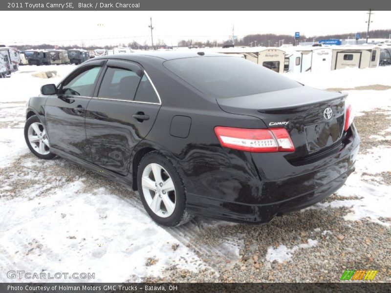Black / Dark Charcoal 2011 Toyota Camry SE